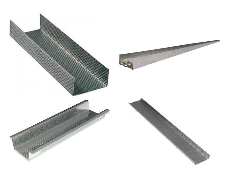 Metal C studs, track, MF5 top hat and MF7 main bar